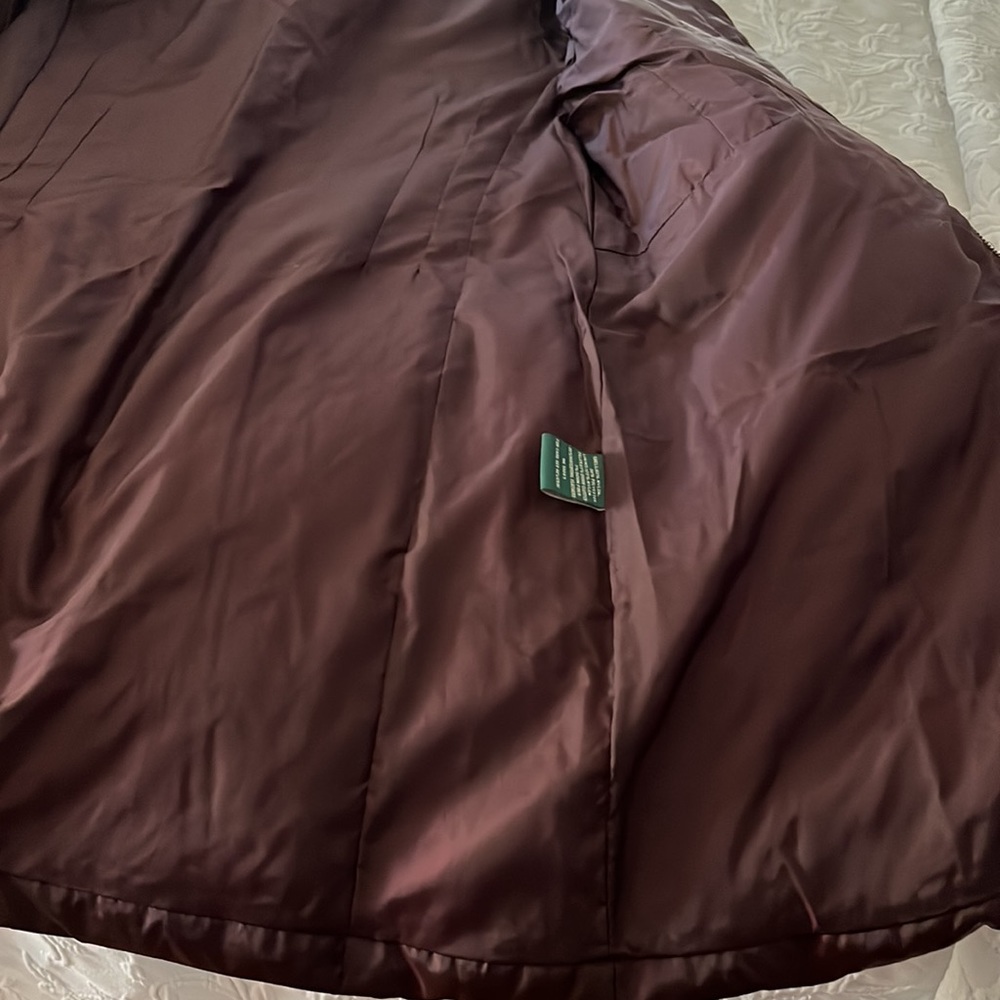 Larry Levine Down Long Coat Medium - image 7